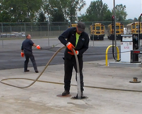 fuel tank cleaning process - Refuel Environmental Services